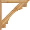Ekena Millwork Merced Traditional Rough Sawn Outlooker, Western Red Cedar, 6"W x 40"D x 40"H OUT06X40X40MRC01RWR - alternate 2
